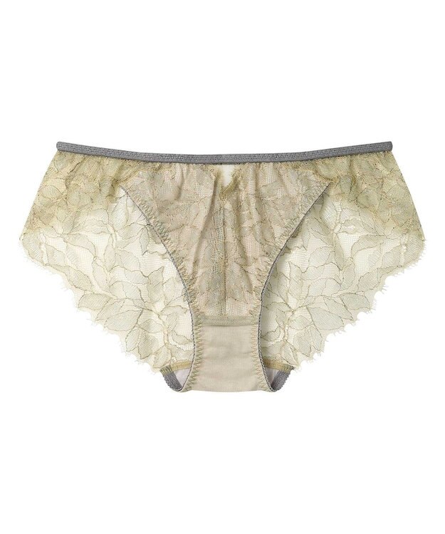 AMPHI ショーツ 【BRAGENIC ブラジェニック 脇高細見えタイプ】BMI355とペア 総レース PMI255 アンフィ／ワコール シェルベージュ