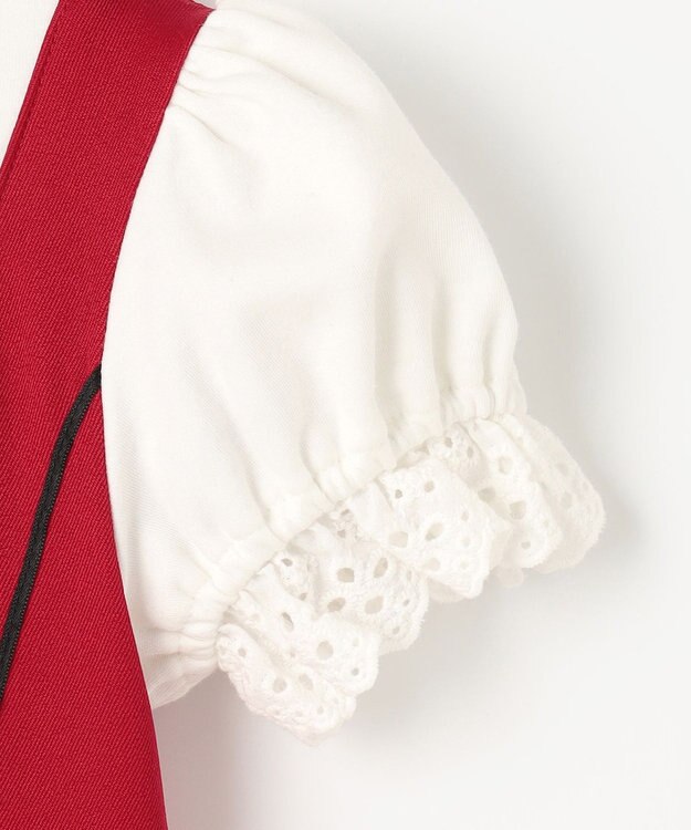 ANY KIDS 【カードキャプターさくら×any FAM】オープニング衣装風ワンピース (クリアカード編) レッド