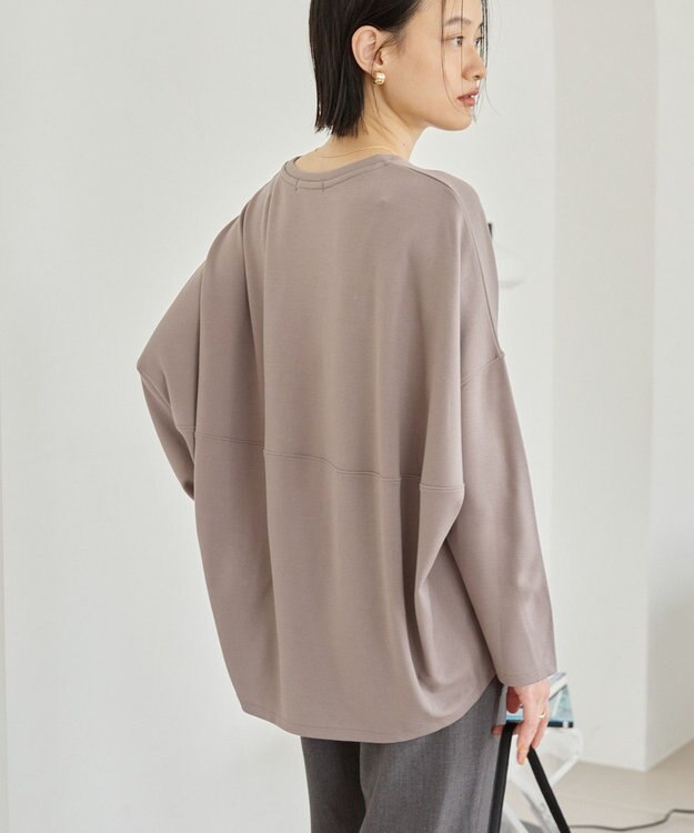 AMERICAN HOLIC コクーンポンチプルオーバー Gray Beige