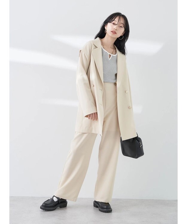 earth music&ecology マリンパンツ（Ｂｅｉｇｅ） Beige