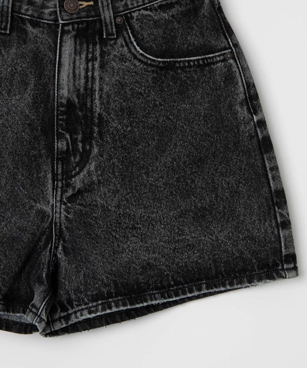 WEGO 台形デニムショートパンツ ブラックその他