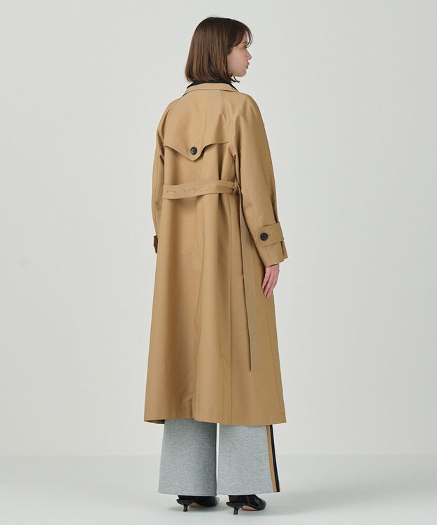 GRACE CONTINENTAL ジャケットレイヤードトレンチ キャメル