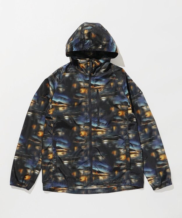 JOSEPH ABBOUD MOUNTAIN 【イタリア素材/軽量/撥水】X-CLIPPER夜景プリント マウンテンパーカー ネイビー系6