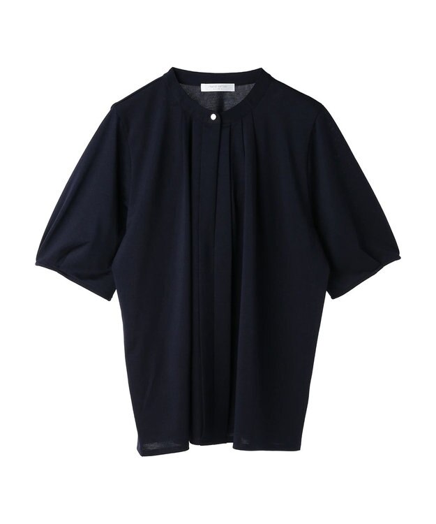 Green Parks BEST PRICE  ２ＷＡＹタック５分袖ブラウソー Dark Navy