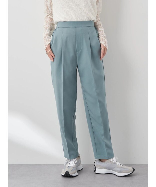 earth music&ecology テーパードパンツ Sax