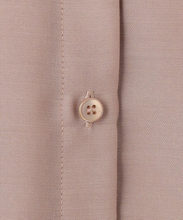 ANY SIS 【美人百花6月号掲載】2SETシアーシャツ×ワンピース セット モカピンク×モカピンク