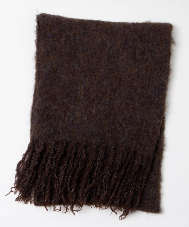 WEGO ブークレニットロングマフラー ブラウン