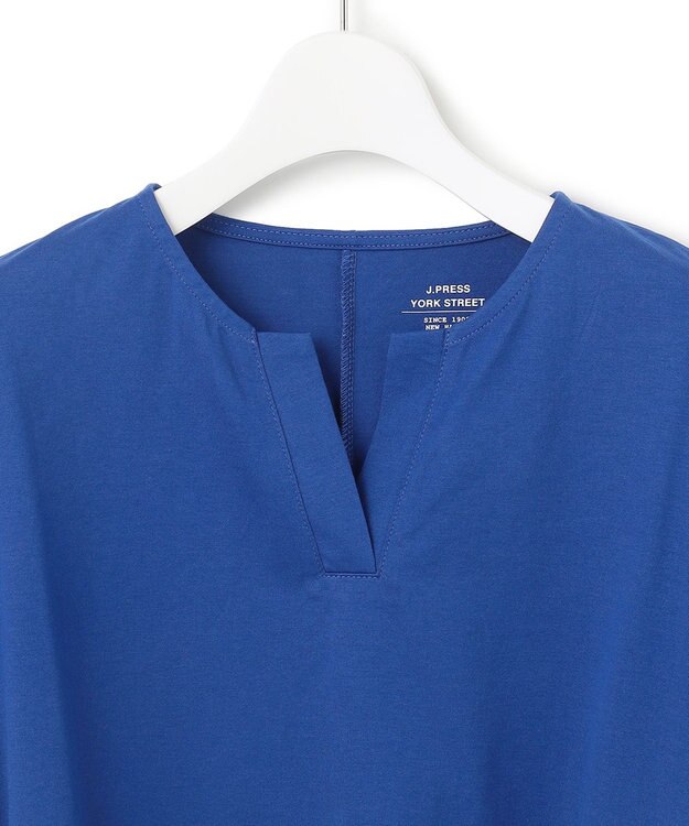 J.PRESS YORK STREET 【WOMEN】【SMOOTH JERSEY】バンザイスリーブ プルオーバー ブルー系