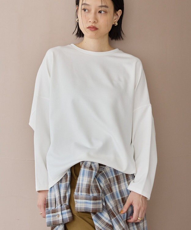 AMERICAN HOLIC コクーンポンチプルオーバー Off White