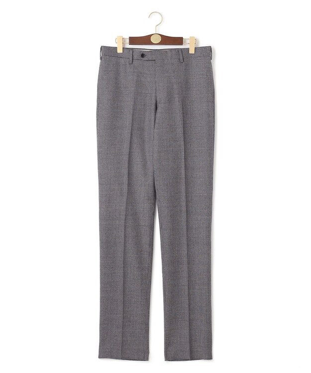 J.PRESS MEN 【WEB・一部店舗限定】オルタネートカラーハウンドトゥース スラックス ワイン系8