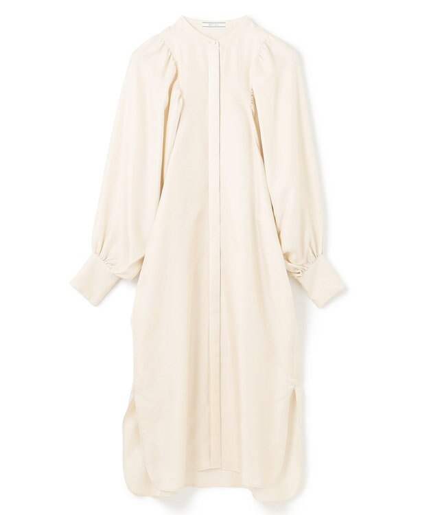 BEIGE， 【洗える】LISERONS / シルクパフワンピース Ecru