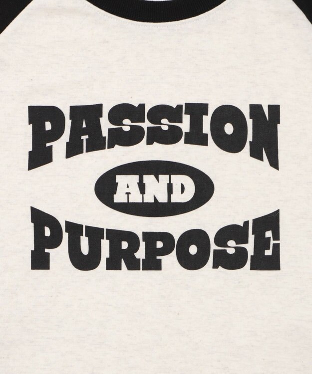 WEGO ラグランカレッジPO ブラック