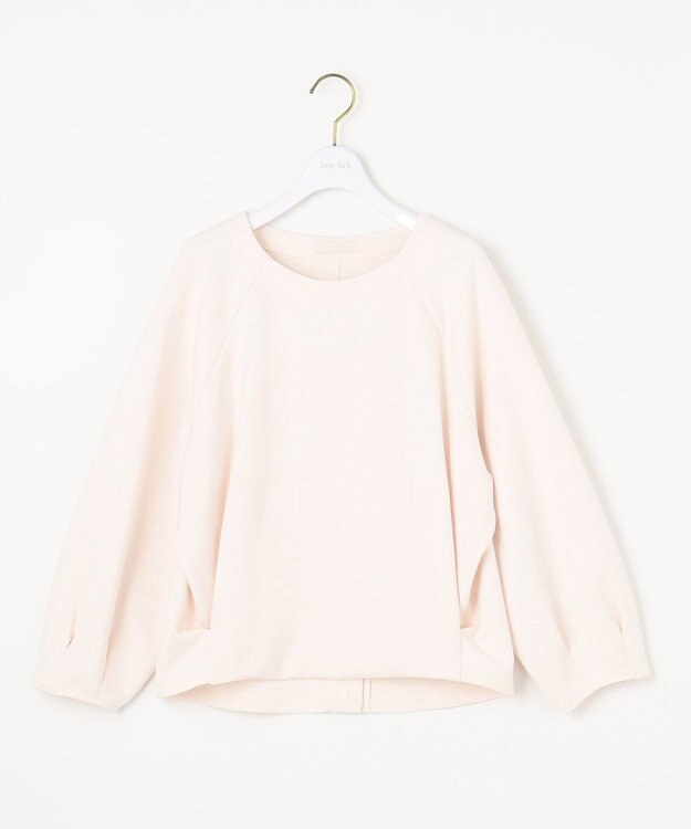 ANY SIS 【洗える】ダンボール プルオーバー アイボリー