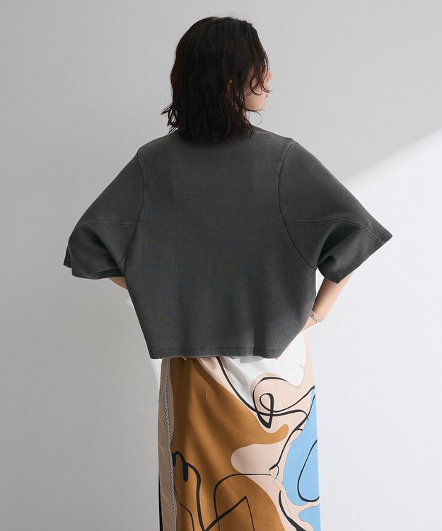 Green Parks ・ＳＵＧＡＲ　ＳＰＯＯＮ　ワイドスリーブＴＥＥ Charcoal Gray