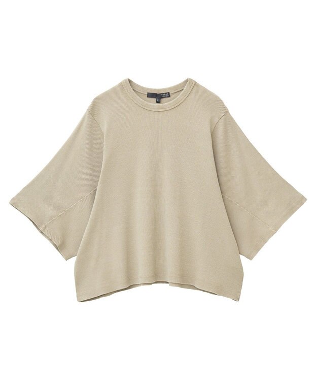 Green Parks ・ＳＵＧＡＲ　ＳＰＯＯＮ　ワイドスリーブＴＥＥ Dark Beige