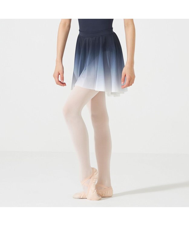 Chacott スカート ネイビーグラデーション