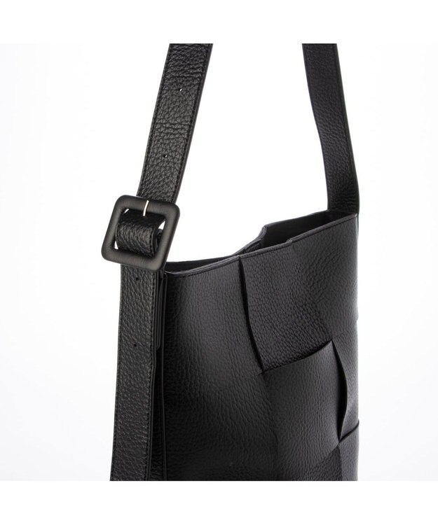 UNBILLION カシュカシュ cachecache / イントレチャートショルダーバッグ ブラック