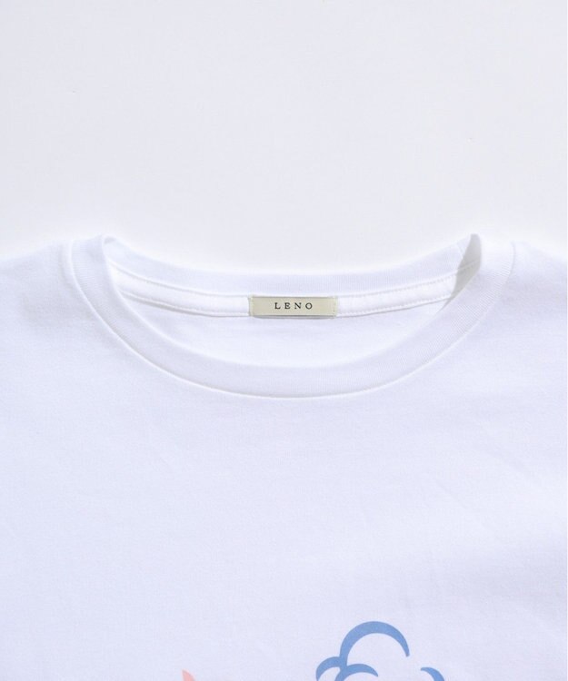 LENO T-SHIRT/ ARTISTE COLLABORATION / Tシャツ WHITE