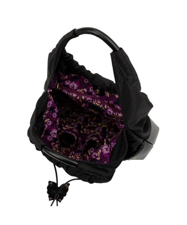 ANNA SUI バタフライツイスト トートバッグ クロ