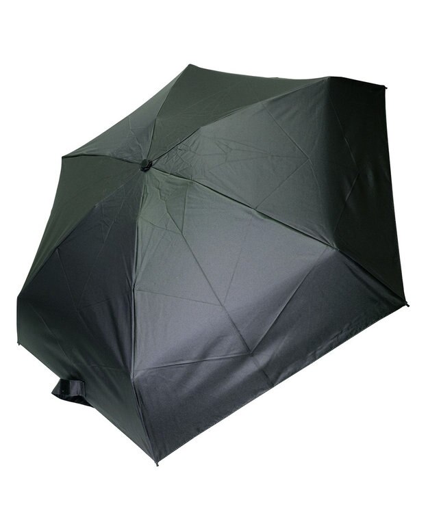 +RING 【遮光率99%以上】【数量限定】レディース向け 晴雨兼用遮光（折傘） BLK T1261 黒