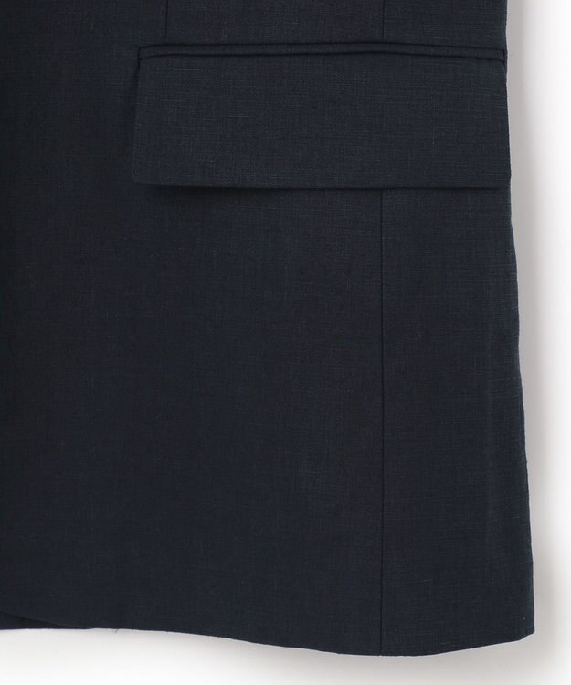 JOSEPH HOMME WASHED LINEN OX JACKET ネイビー系