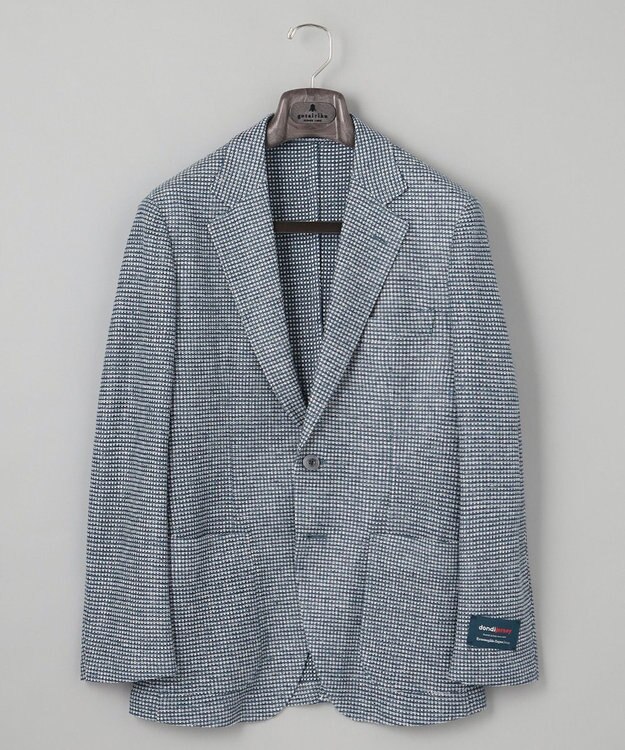 GOTAIRIKU 【DONDI】リネンバスケット_ジャージージャケット ダルブルー系8