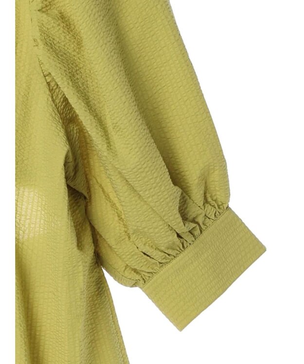 Green Parks AnriettMusee バックカットワークワンピース Lime Green