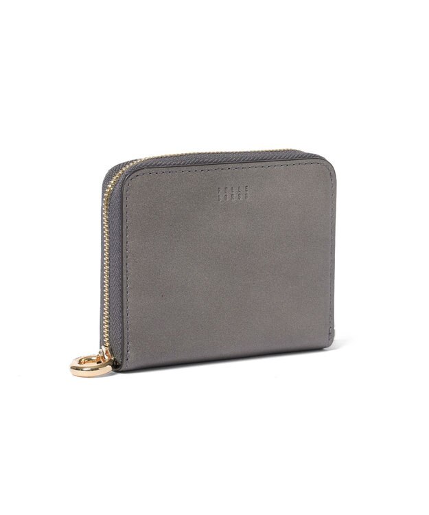 PELLE BORSA コンパクト財布 Minato ミナト 3503 グレー