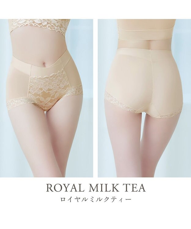 BRADELIS New York 【BRADELIS NewYork peace】ウエストカシュクールショーツ23 新作 ロイヤルミルクティー