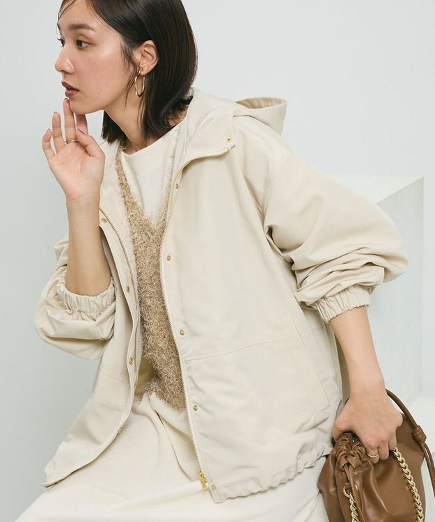 Green Parks ・ＥＬＥＮＣＡＲＥ　ＤＵＥ　ワイドマウンテンパーカー Ivory