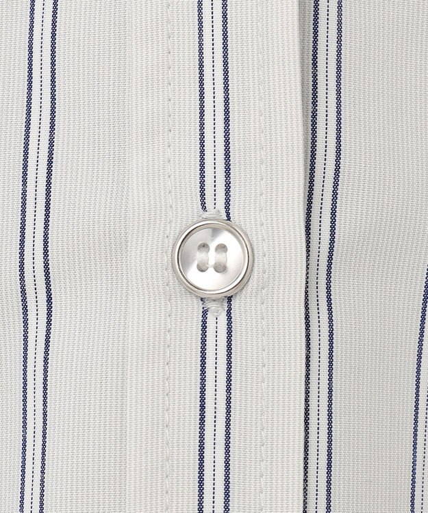 ANY L 【UVカット/抗菌防臭/速乾/手洗い可】エニィファンクション ストライプドルマンシャツ ブルーストライプ