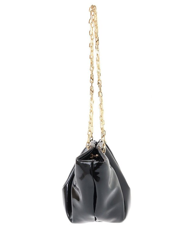 YECCA VECCA 【LE VERNIS】Momo mini bag Black