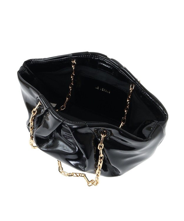 YECCA VECCA 【LE VERNIS】Momo mini bag Black