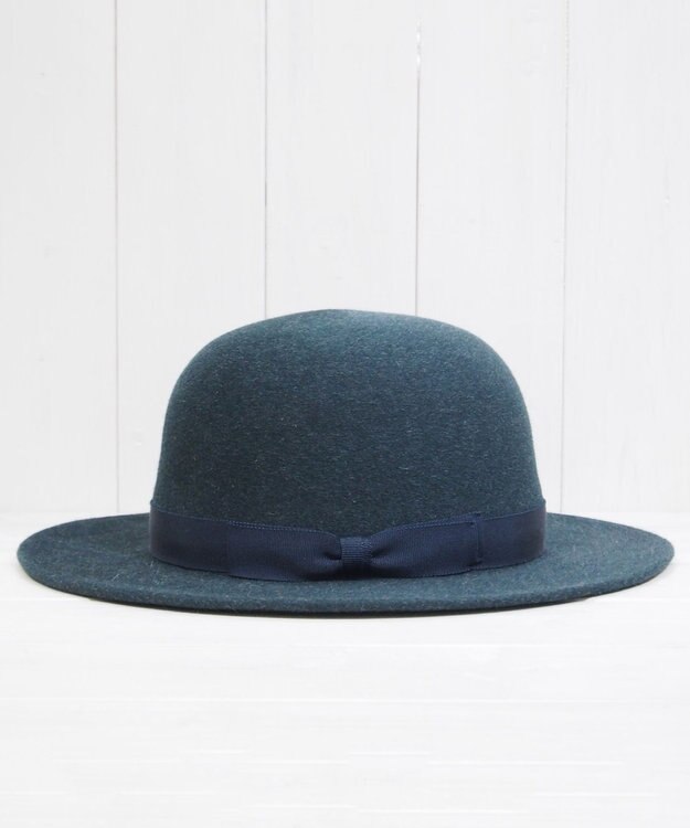 石田製帽 【UNISEX】ポルトガルラビットソフトフェルト オープンクラウン グリーン