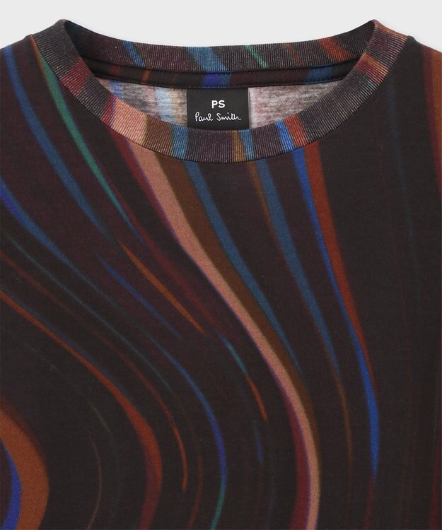 Paul Smith Swirl オールオーバー 半袖Tシャツ ブラック