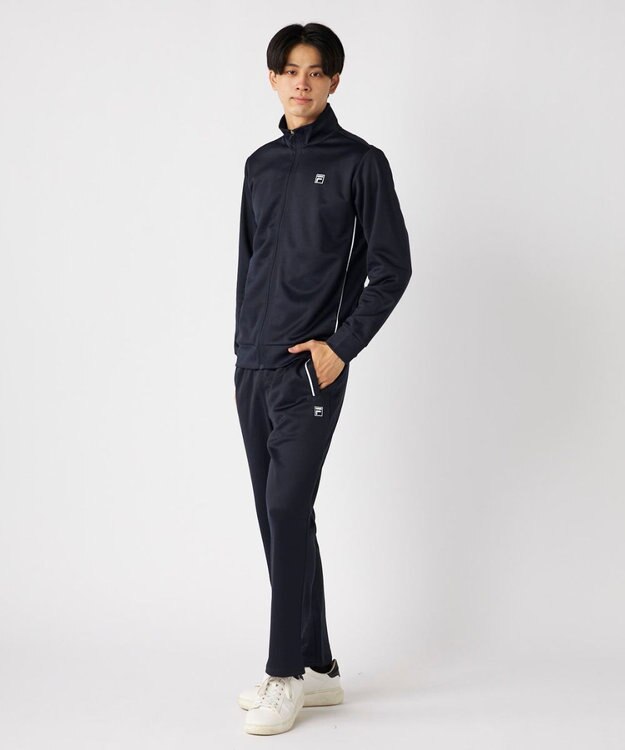 FILA GOLF／marie claire 【FILA GOLF】スタンダードロングパンツ ネイビー