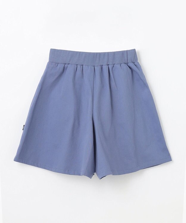 組曲 KIDS 【150-160㎝】レースアップ キュロット ダスティブルー系