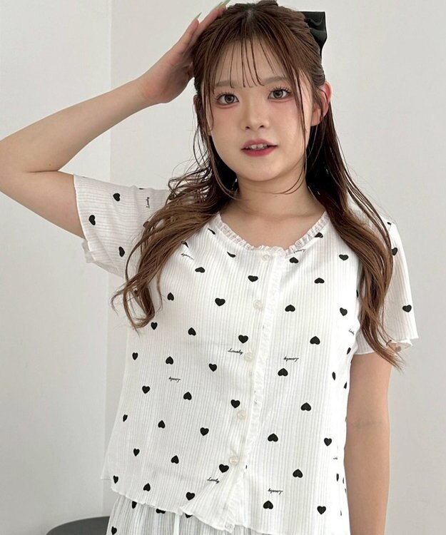 WEGO 総柄セットアップルームウェア 柄1