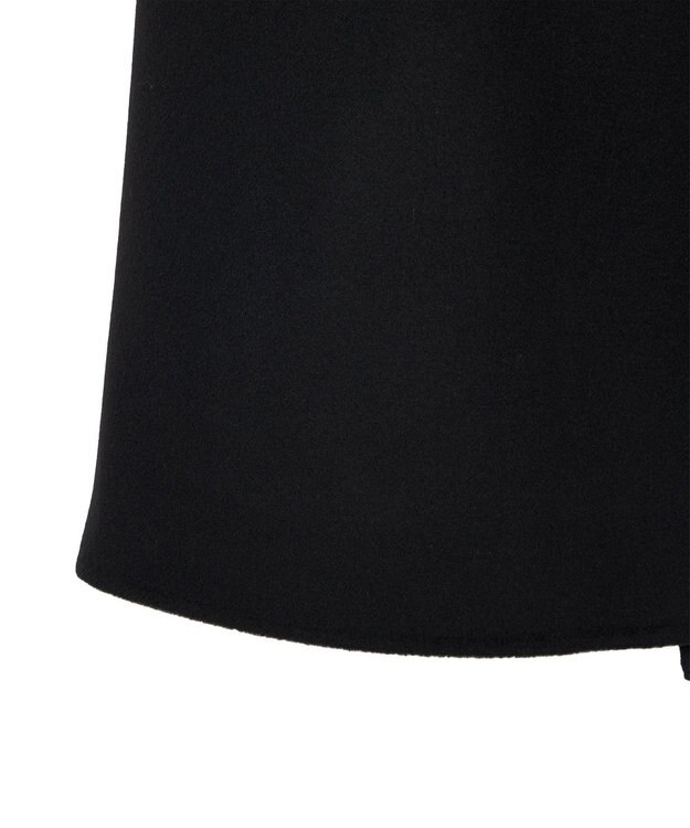JOSEPH 【WEB＆OUTLET限定】ダブルフェイスウールキャッシュコート ラップコート Black
