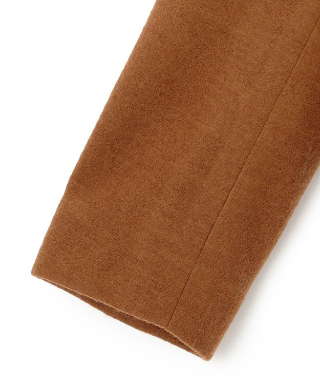 BEIGE， 【S-size】MAZARINE / ノーカラージャケット L.Brown