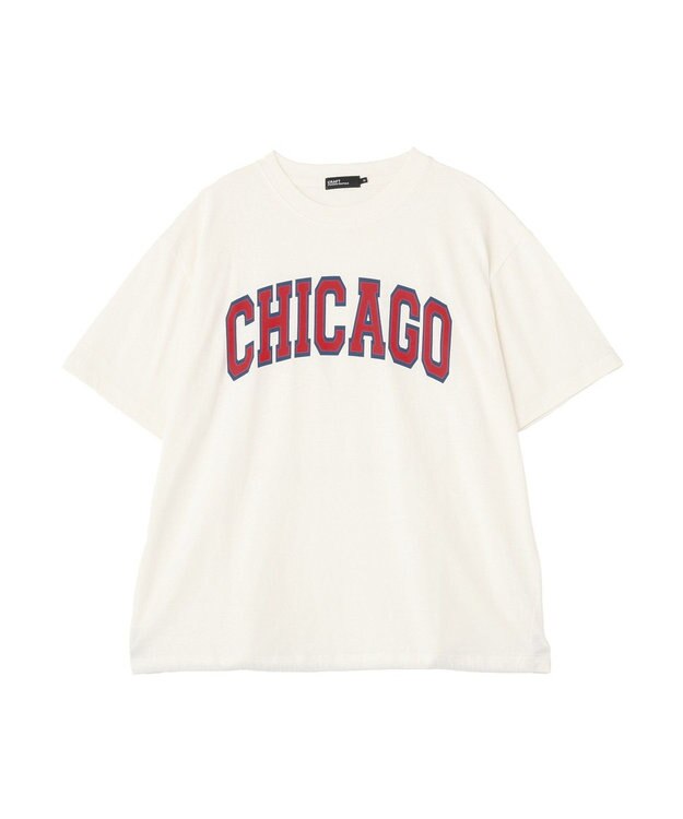 CRAFT STANDARD BOUTIQUE カレッジロゴグラフィックＴシャツ Off White