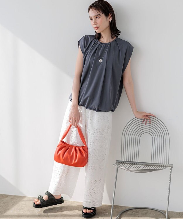 組曲 【先行予約】エンブロイダリーレース パンツ ホワイト系