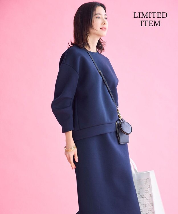 自由区 【WEB限定・セットアップ対応】ダンボールジャージー プルオーバー ネイビー