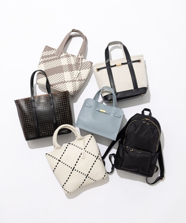 23区 キャンバス トートバッグ ホワイト系