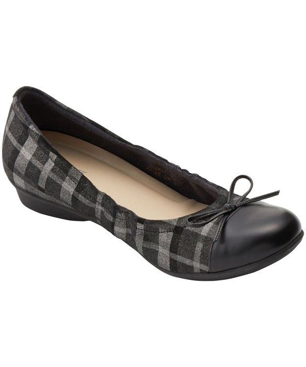 ASICS WALKING ペダラ レディース 2.0cm ヒール ブラック系