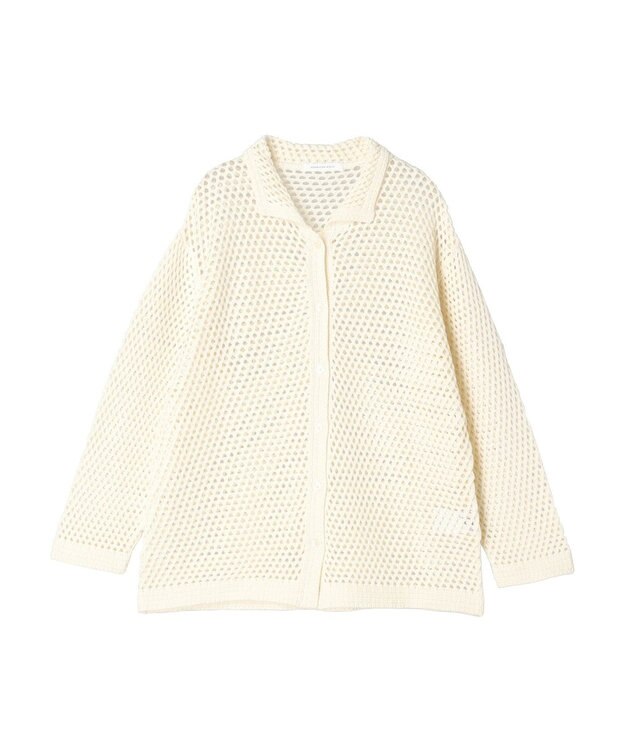 AMERICAN HOLIC 透かし編みニットカーディガン Ivory