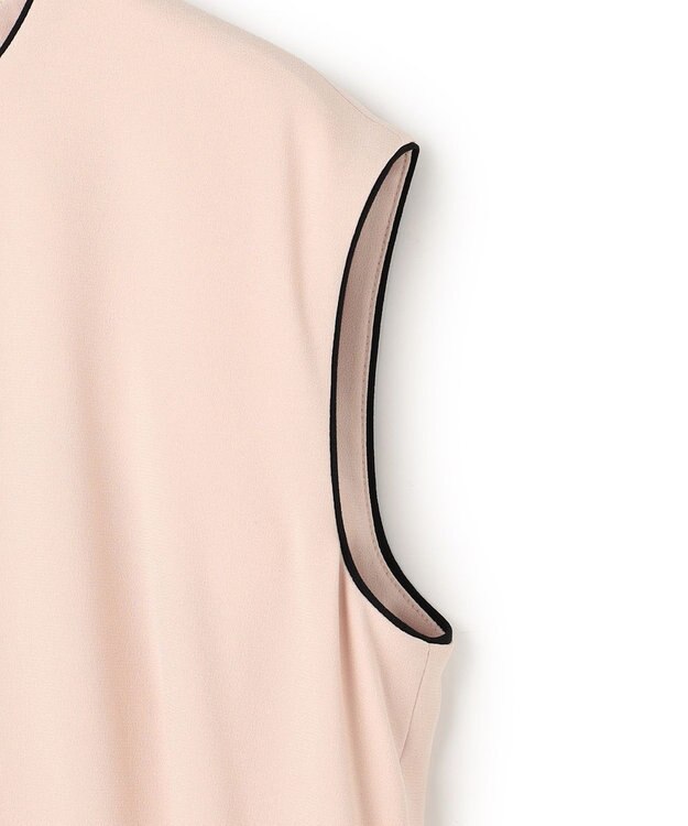 BEIGE， 【セットアップ対応】CINDY / クルーネックドレス Nude × Black