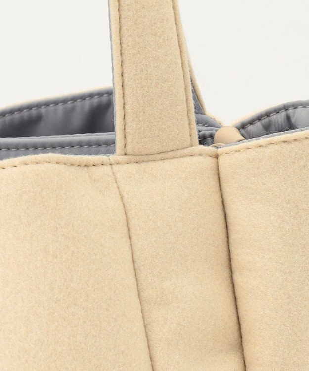 Y'SACCS フェルトトート　Mサイズ アイボリー