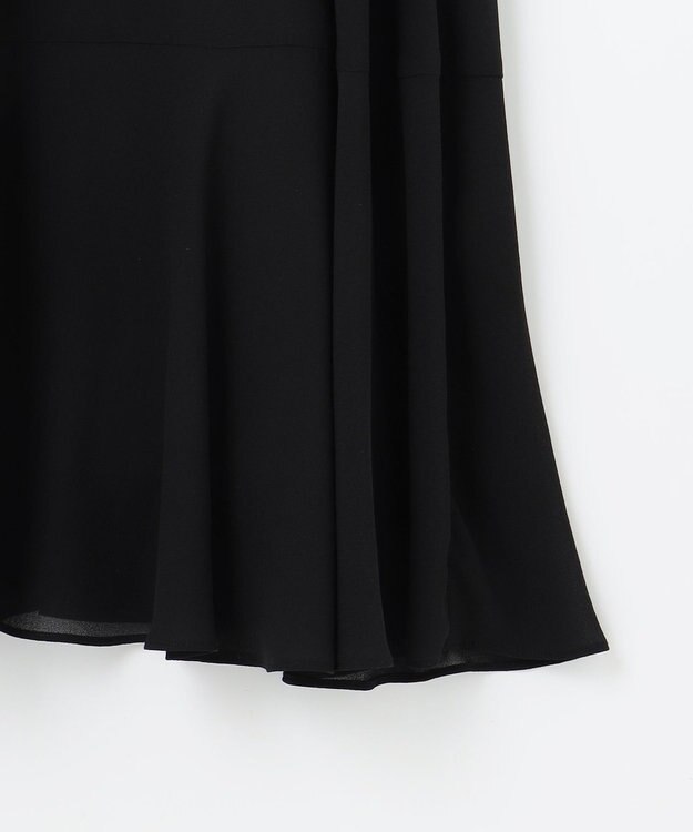 ANY SIS 【洗える】レーシーケープ ドレス ブラック