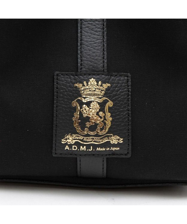 A.D.M.J. 【ファブリック】オフィサー/イタリアンファブリックトートS ブラック
